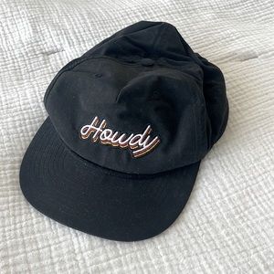 Howdy Flat Bill Hat